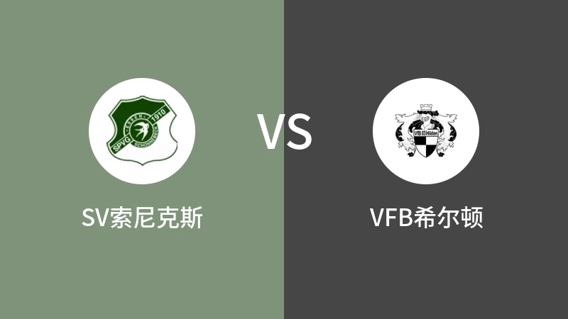 SV索尼克斯vsVFB希尔顿直播