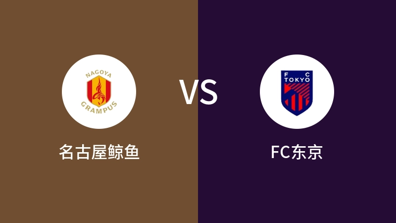 名古屋鲸鱼VSFC东京比分预测 2024/05/15