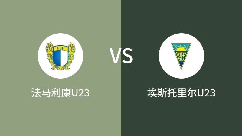 法马利康U23VS埃斯托里尔U23比分预测 2023/04/25