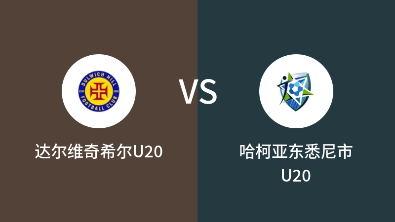 达尔维奇希尔U20VS哈柯亚东悉尼市U20比分预测 2023/08/26